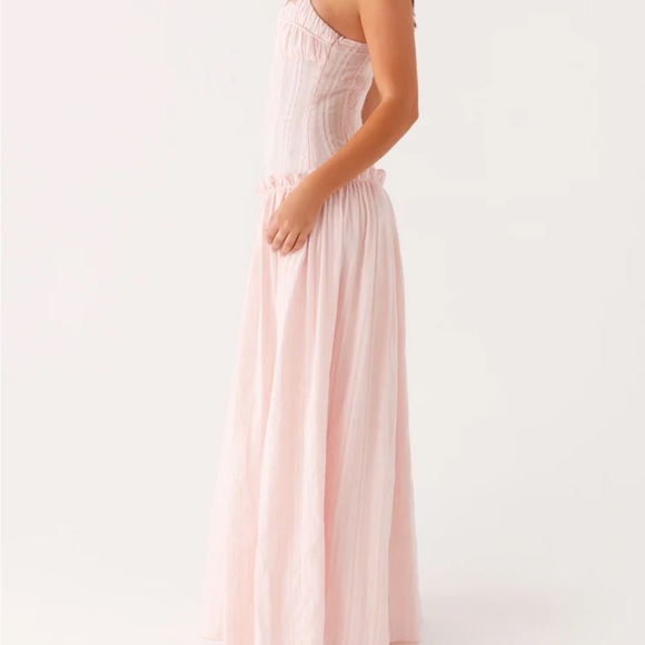 Jacinda Pink Maxi Dress - Picture 2 of 5